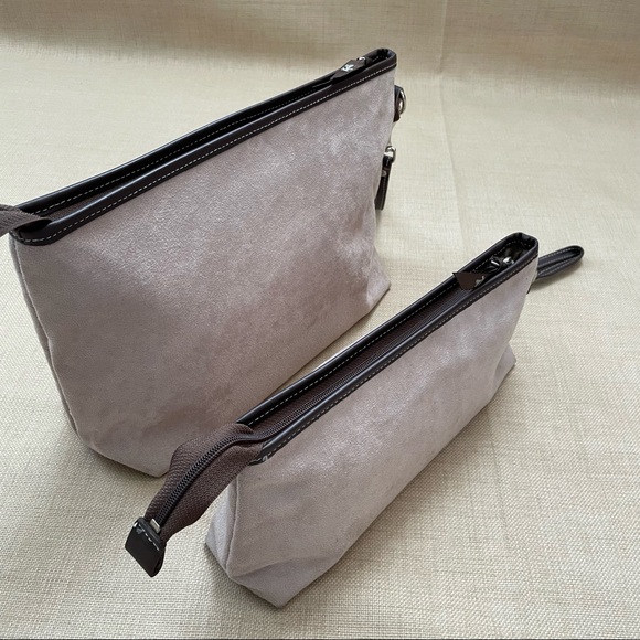 Handbags - Kaehler by LoLa Made in Chicago Set of 2 Pouches Cosmetic Bags